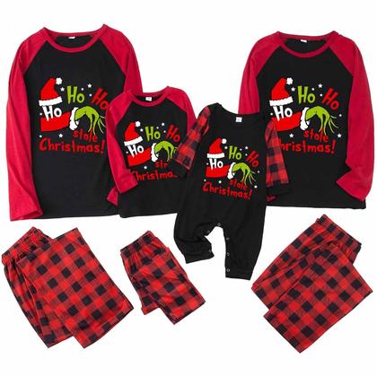 Imagem de Conjunto de pijamas de Natal, iPijamas Family Matching com estampa de alce