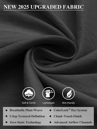 Imagem de Conjunto de pijamas YOPUGEE para pós-parto feminino com bolsos, preto, GG