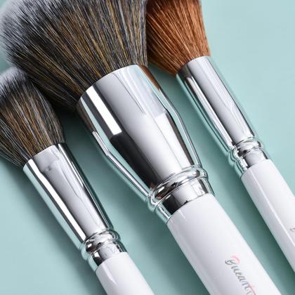 Imagem de Conjunto de pincéis de maquiagem Bueart Design 26 unidades com cabelo de cabra real