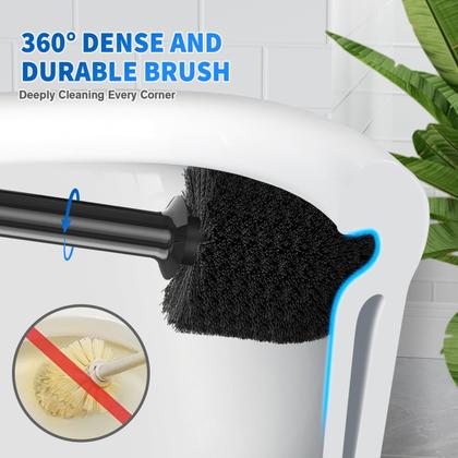 Imagem de Conjunto de pistão e escova de vaso sanitário LOVLOY 2 em 1 para vaso sanitário de 13,5 cm