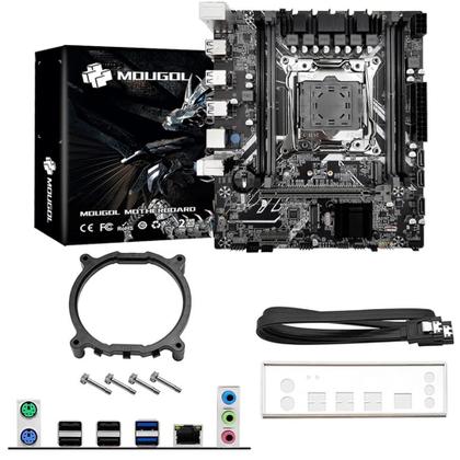 Imagem de Conjunto De Placa Mãe Para Jogos Intel Xeon E5 2680 V4 MOUGOL X99 Com DDR4 8Gx2 2133MHz M.2 NVME