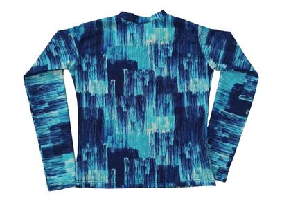 Imagem de Conjunto de praia menina proteção UV - blusinha e calcinha com babadinho