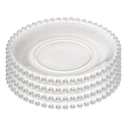 Imagem de Conjunto De Pratos De Mesa Em Cristal Pearl Resistente Com 4 Unidades