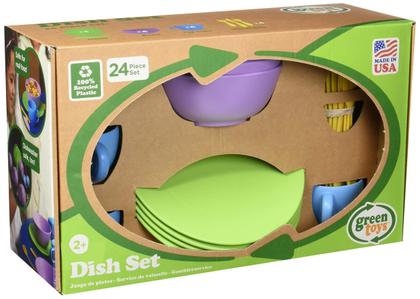 Imagem de Conjunto de pratos Green Toys 4 copos fabricado nos EUA
