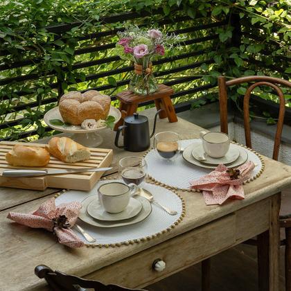 Imagem de Conjunto de Pratos Sobremesa Com 06 Peças 21,5cm Ryo Maresia Oxford