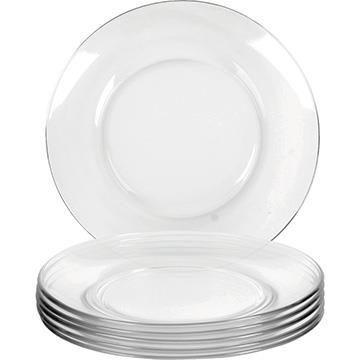 Imagem de Conjunto de Pratos Sobremesa Duralex Astral Vidro 24 peças