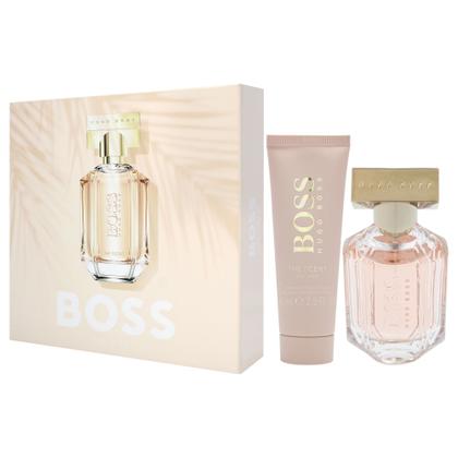 Imagem de Conjunto de presente de 2 peças Perfume Hugo Boss Boss The Scent para mulheres