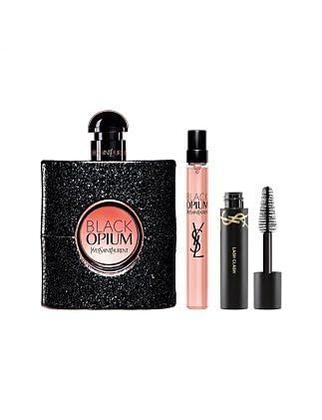 Conjunto de presente de perfume YVES SAINT LAURENT BLACK OPIUM 90