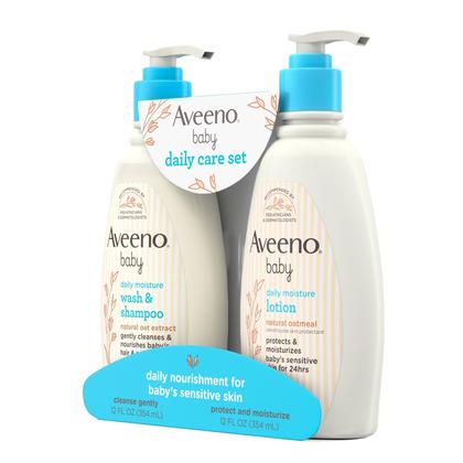 Imagem de Conjunto de Presentes Aveeno Baby Daily Care - Com Extrato de Aveia e Prebiótico