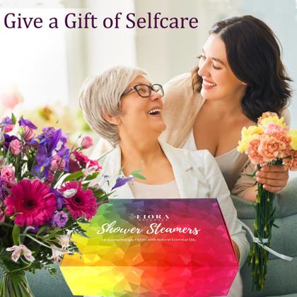 Imagem de Conjunto de presentes de aromaterapia Shower Steamers com óleos orgânicos x18