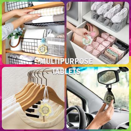 Imagem de Conjunto de presentes de aromaterapia Shower Steamers com óleos orgânicos x18