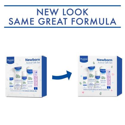 Imagem de Conjunto de Presentes Mustela Newborn Arrival - 5 Itens para Cuidados com a Pele do Bebê