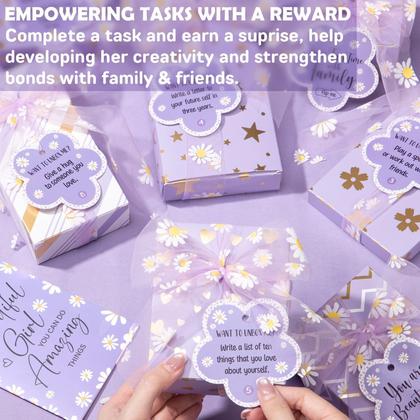 Imagem de Conjunto de presentes: presente de aniversário Qinline para meninas adolescentes de 8 a 16 anos