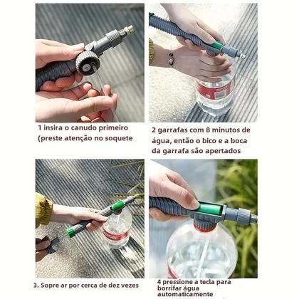 Imagem de Conjunto de Pulverizador Ajustável para Plantas - Rega, Flores e Mais