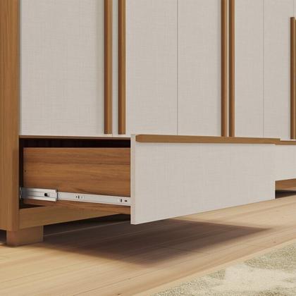 Imagem de Conjunto de Quarto com 1 Guarda-roupa e 1 Cômoda