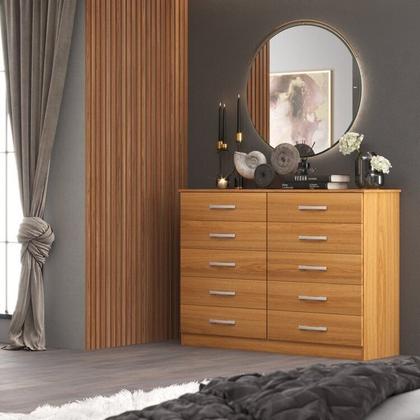 Imagem de Conjunto de Quarto com Guarda-Roupa Sevilha e Cômoda Marbela