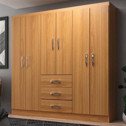 Imagem de Conjunto de Quarto com Guarda-Roupa Sevilha e Cômoda Marbela