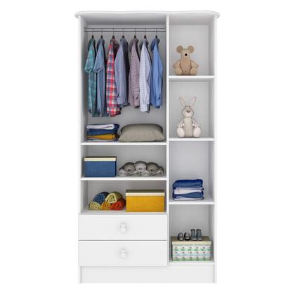 Imagem de Conjunto de Quarto Infantil com Berço e Mini Cama 4 Peças Bambino Percasa Móveis