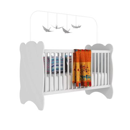 Imagem de Conjunto de Quarto Infantil com Berço e Mini Cama 4 Peças Bambino Percasa Móveis
