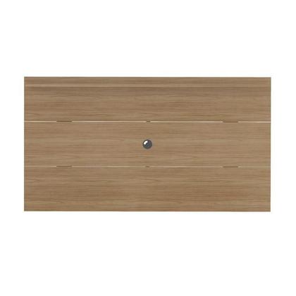 Imagem de Conjunto de Rack Michigan com Painel para TV até 75 Polegadas Nevada Carvalho e Off White