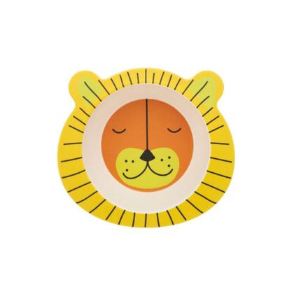 Imagem de Conjunto de Refeição Infantil 5 Peças Leãozinho Oxford