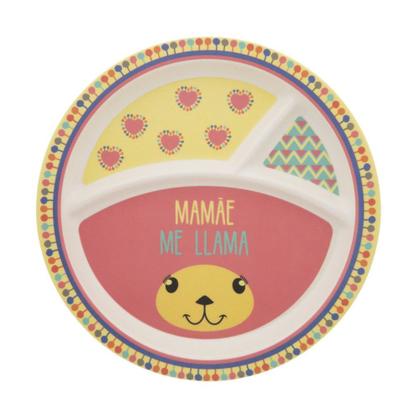 Imagem de Conjunto de Refeição Infantil 5 Peças Lhama Oxford