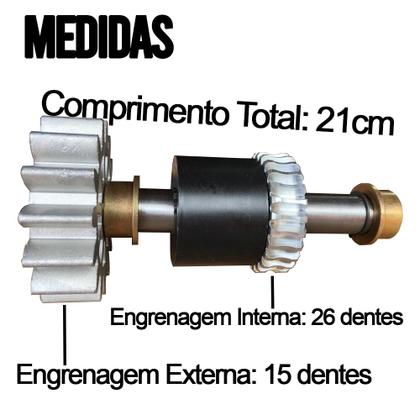 Imagem de Conjunto de Reposição Eixo Principal Motor Dzi 2.5 Mod 6 Rossi