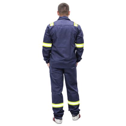 Imagem de Conjunto de Roupa Antichamas Fr Nr10 - Atpv 11 Cal/cm2 RISCO 2