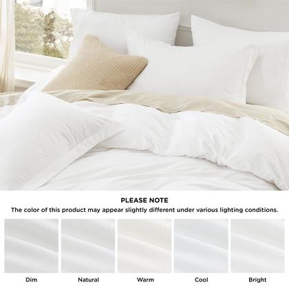 Imagem de Conjunto de roupa de cama, capa de edredom Bedsure Queen com lençol com elástico, 6 peças