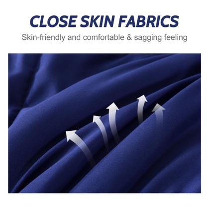 Imagem de Conjunto de roupa de cama completo, edredom alternativo acolchoado Decroom