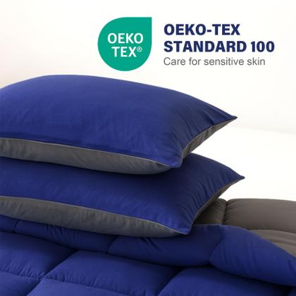 Imagem de Conjunto de roupa de cama completo, edredom alternativo acolchoado Decroom