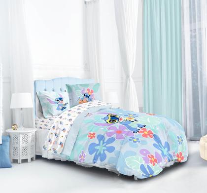 Imagem de Conjunto de roupa de cama Jay Franco Disney Lilo and Stitch em tamanho real