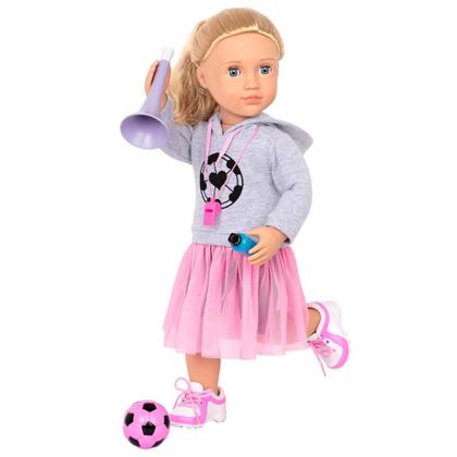 Imagem de Conjunto de Roupa de Futebol Our Generation Fashion Goals