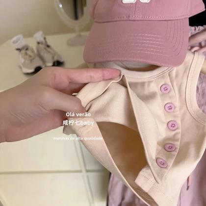 Imagem de Conjunto de Roupa Infantil (1 a 6 anos) - Regata + 2 Peças