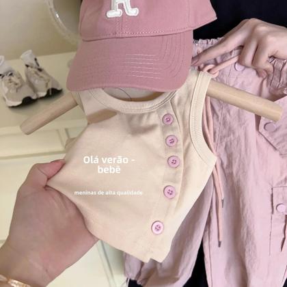 Imagem de Conjunto de Roupa Infantil (1 a 6 anos) - Regata + 2 Peças