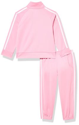 Imagem de Conjunto de roupas adidas Little Girl's Jacket and Joggers 4T Pink