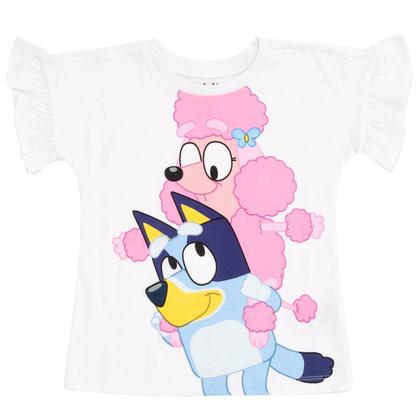 Imagem de Conjunto de roupas: camiseta e leggings Bluey Coco Little Girls