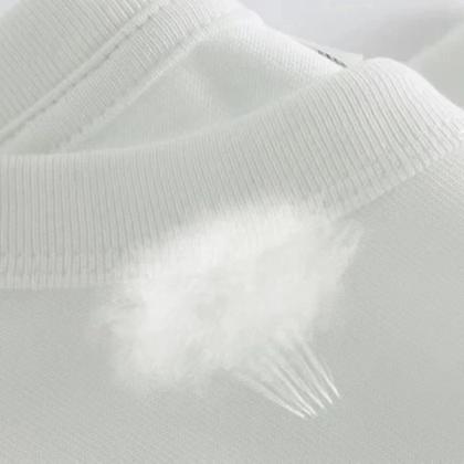 Imagem de Conjunto De Roupas De Verão Para Bebê Menino Menina Camiseta Estampada Com Urso Cartoon E Shorts 2