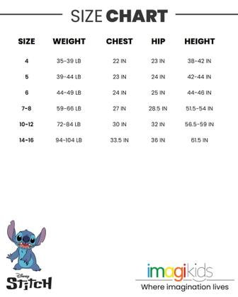 Imagem de Conjunto de roupas Disney Lilo & Stitch, camiseta e leggings para meninas