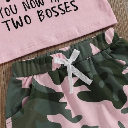 Imagem de Conjunto de roupas Fernvia Toddler Girls 6-12 meses, roupas de verão