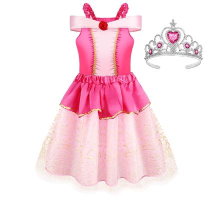 Imagem de Conjunto de roupas Princess Chillife Princess para meninas de 3 a 8 anos