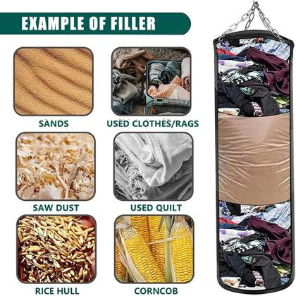 Imagem de Conjunto De Sacos De Boxe Pesados Em Tecido Oxford Para Adultos, Homens, Mulheres E Jovens