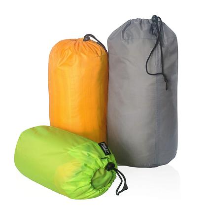 Imagem de Conjunto de sacos de coisas Frelaxy, pacote com 3 (3 L, 5 L e 9 L) para viagens e caminhadas