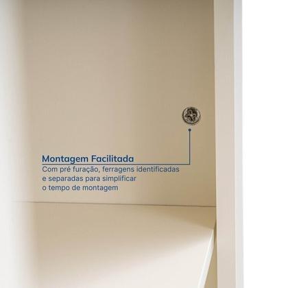 Imagem de Conjunto de Sala 2 Peças com 1 Rack e 1 Cristaleira Madeira Maciça Ananda CabeCasa MadeiraOriginals