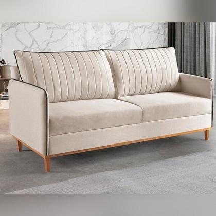 Imagem de Conjunto de Sala de Estar 1 Sofá Dois Lugares Persa e 2 Poltronas Ágata