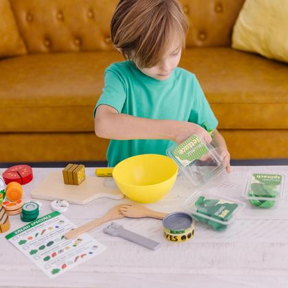 Imagem de Conjunto de Salada Melissa & Doug Slice and Toss - 52 Peças