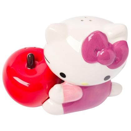 Imagem de Conjunto de saleiro e pimenteiro Silver Buffalo Hello Kitty