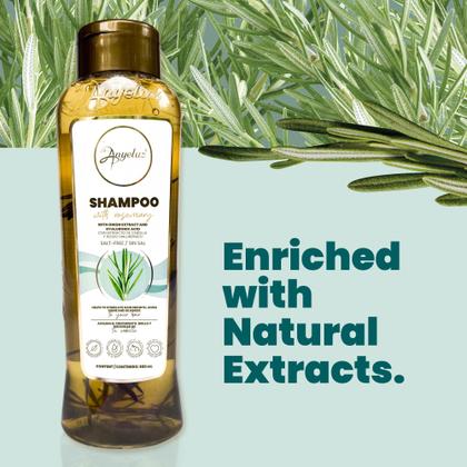 Imagem de Conjunto de shampoo e condicionador Anyeluz Rosemary com ácido hialurônico
