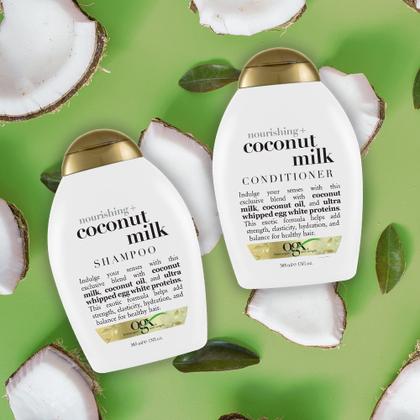 Imagem de Conjunto de shampoo e condicionador OGX Nourishing Coconut Milk 390mL