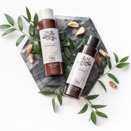 Imagem de Conjunto de shampoo e condicionador Soapbox Argan Volumizing 480 ml x2